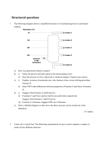 Structured questions