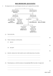 BIOCHEMISTRY QUESTIONS 1 The diagram shows how some