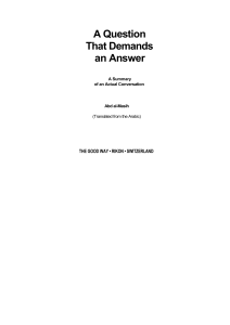 A_Question_That_Demands_An_Answer_1993