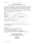 One-Act Play Entry Form