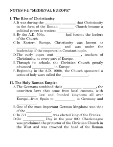 Medieval Europe Reading_Fill_in_the_Blanks_