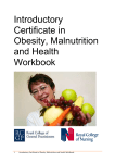 Introductory Certificate in Obesity, Malnutrition and Health
