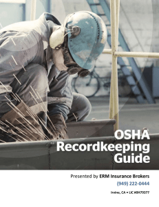 Complete OSHA Recordkeeping Guide and Forms