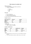 medical terminology 2