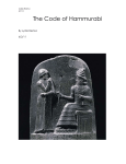 Lydia Restivo 6/2/11 The Code of Hammurabi By Lydia Restivo 6/2
