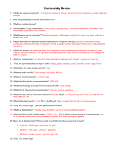 Biochemistry Review