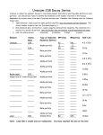 Uranium-238 Decay Series