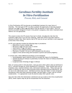 Alternatives to IVF - Carolinas Fertility Institute