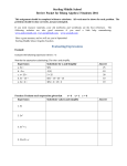 Evaluating Expressions