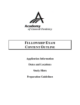 the agd fellowship examination