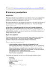 Notes Pulmonary Embolism - KSU Faculty Member websites
