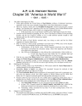 Chapter 38: America In World War II