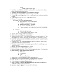 Ch. 9 Study Sheet - Allen County Schools