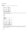 S11 Practice Test Multiple Choice Identify the choice that best