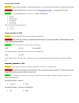 Monday, August 23, 2010 OBJECTIVE: Express rational numbers as