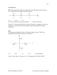 Exam I Review - University of Colorado Boulder