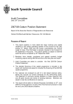 2007/08 Outturn Position Statement