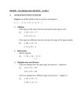 Operations with Integers and Rational Numbers Note