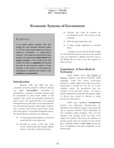 Economic Systems of Government - Marine Corps Junior ROTC blog