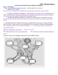 Earth Science Wind/Pressure/Weather WebQuest