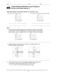 Name Date Class Understanding Relations and Functions Practice