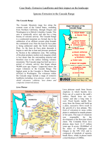 Case Study: Extrusive Landforms and their impact on the