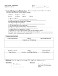 Study Guide – Cell Division