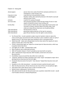 Chapter 16 - Study guide sharecroppers