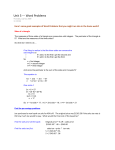 Word Problem Examples