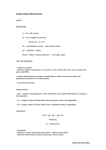 Cardiac Output Measurement