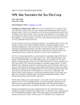 NPL Site Narrative for Tex