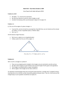 class summary - Cornell Math