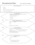 Reconstruction Notes