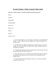 Grade 6 Chapter 1 Study Guide