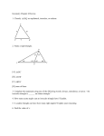 Geometry Chapter 4 Review. 1. Classify as equilateral, isosceles, or