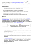 Balancing Chemical Equations Teacher notes and Lesson plan