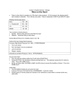 Grade 11 College Biology – Unit 3