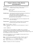 Chapter 5 Thermochemistry Notes File