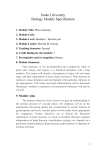 Soran University Biology Module Specification 1. Module Title: Plant