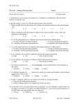 Pre-Lab: Electric Fields