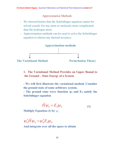 Dr.Eman Zakaria Hegazy Quantum Mechanics and Statistical