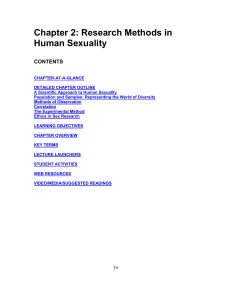 Populations and Samples