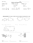 Similarity and Proportion Notes