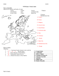 NAME: BLOCK: WWII Quiz 1 Study Guide Part 1: Geography Identify