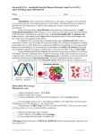 Edvotek Kit #116: Genetically Inherited Disease Detection Using Pre