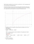 23.) If the region enclosed by the y-axis, the line y=2, and the curve y