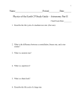 Final Review Sheet - Astronomy Part 2