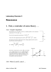 Laboratory Exercise 5