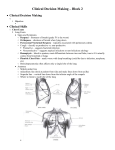 Clinical Decision Making - Test 2