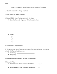 Name: Notes - 4.3 Newton`s Second Law of Motion: Concept of a